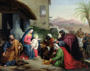 De aanbidding der wijzen, ca. 1833-36